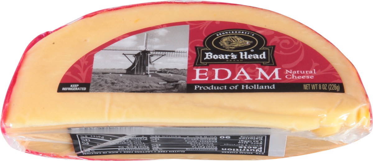 slide 4 of 9, Boar's Head Cheese, Edam, 8 oz