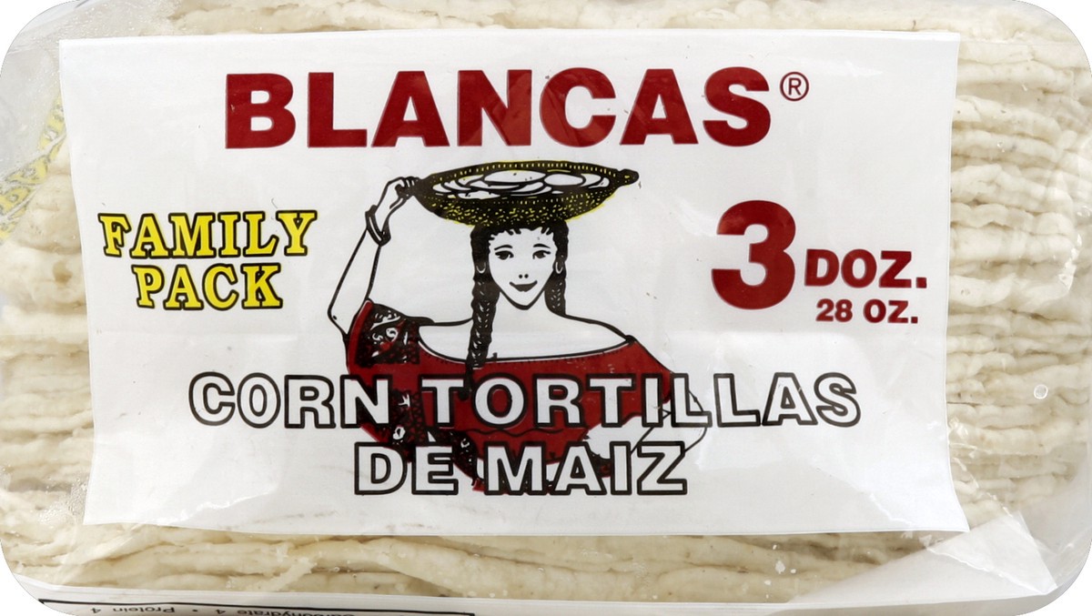 slide 4 of 5, El Milagro Blancas Tortilla, 28 oz