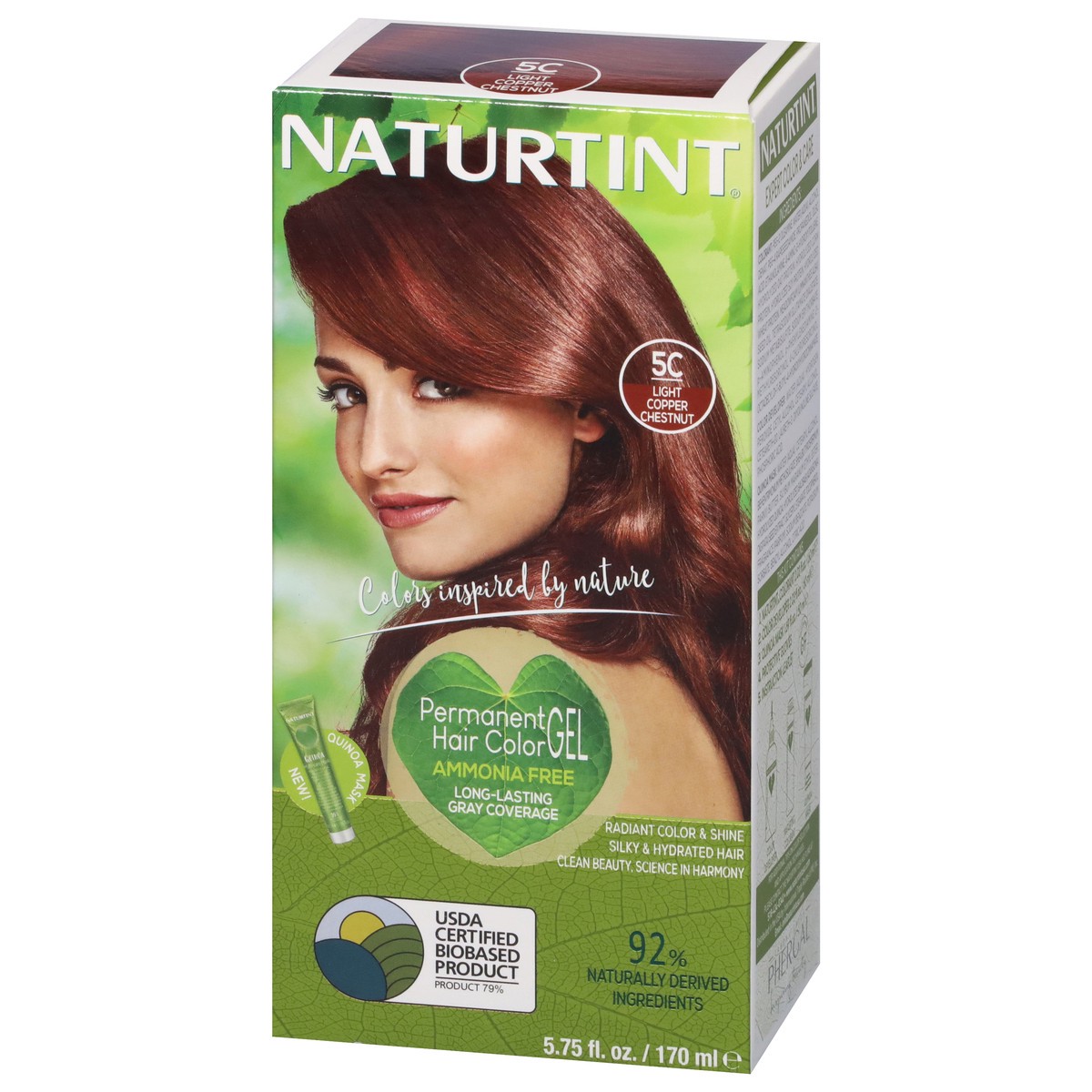 slide 2 of 9, Naturtint 5C Ammonia Free Permanent Hair Color Gel 5.75 fl oz, 5.75 fl oz