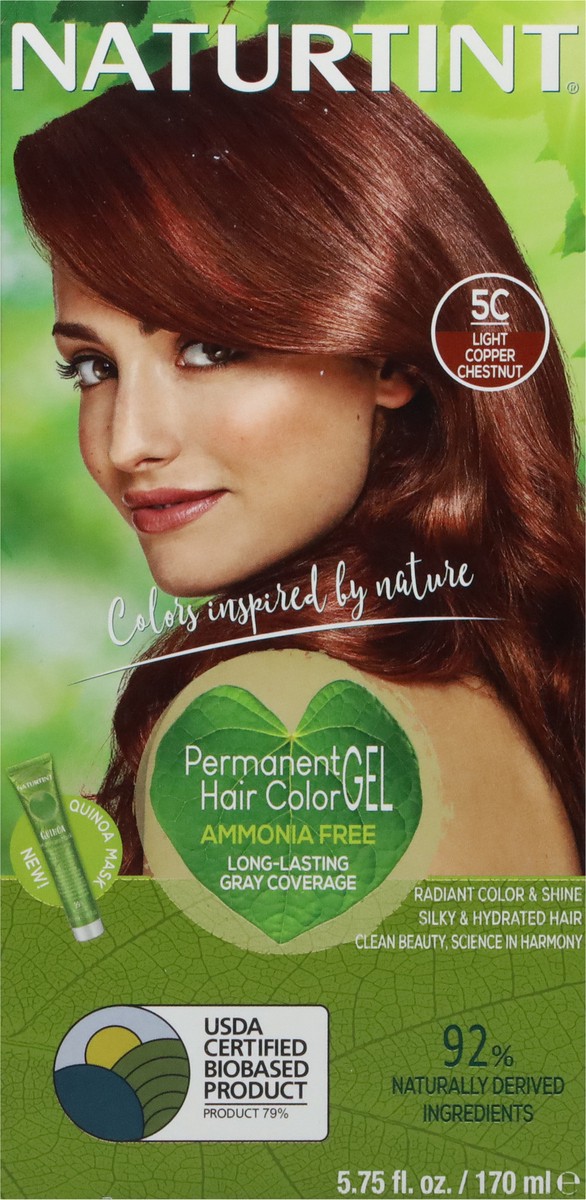 slide 7 of 9, Naturtint 5C Ammonia Free Permanent Hair Color Gel 5.75 fl oz, 5.75 fl oz