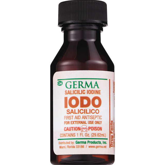 slide 1 of 1, Germa Salicilic Iodine, 1 ct