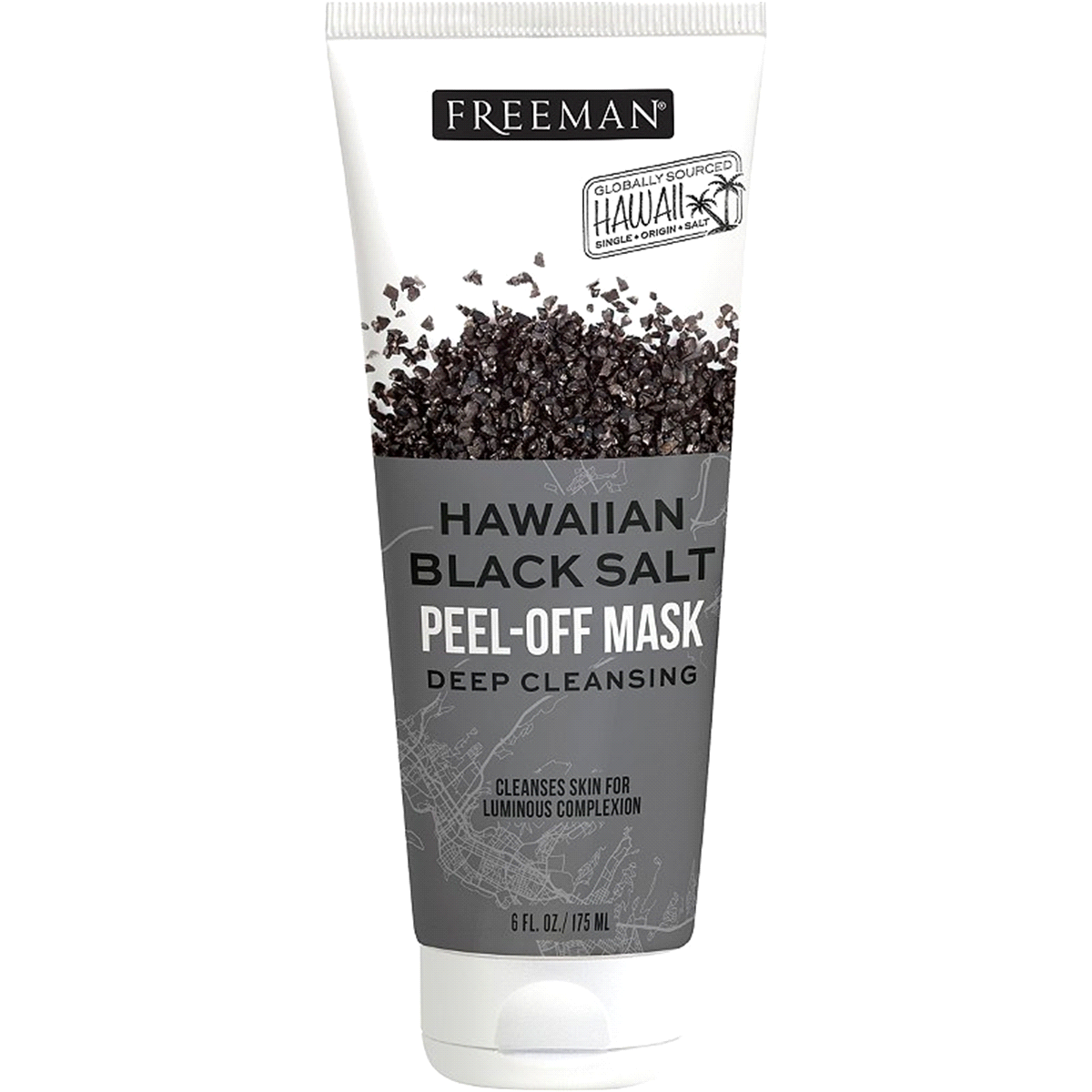 slide 1 of 5, Freeman Deep Cleansing Hawaiian Black Salt Peel-Off Mask 6 fl oz, 6 fl oz