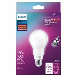 Philips 22-Watt A21 Brightdial LED Light Bulbs