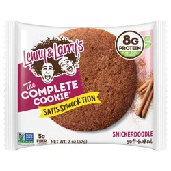 Lenny & Larry's The Complete Cookie, Snickerdoodle, 2 oz