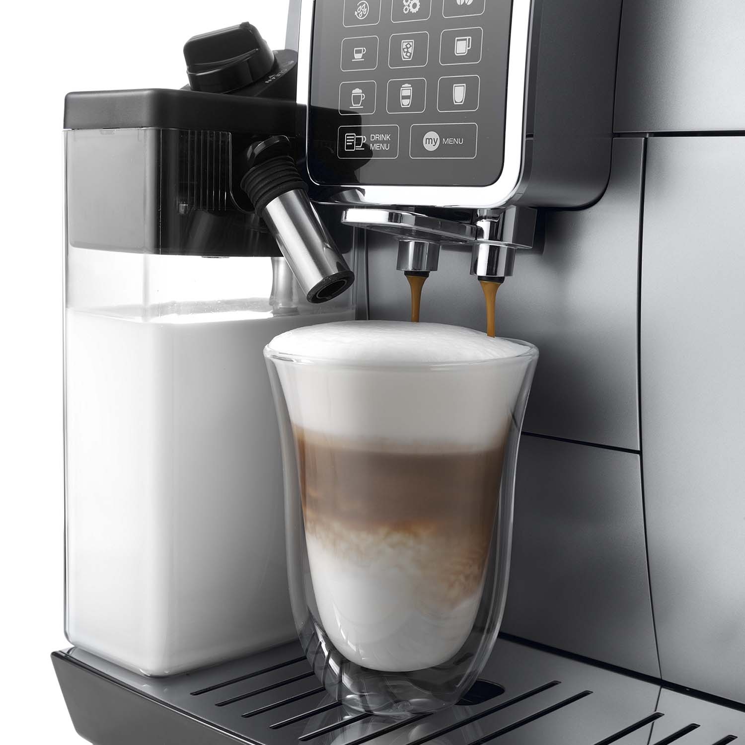 slide 1 of 1, DeLonghi DeLonghi Dinamica Fully Automatic Espresso Machine with LatteCrema, 1 ct