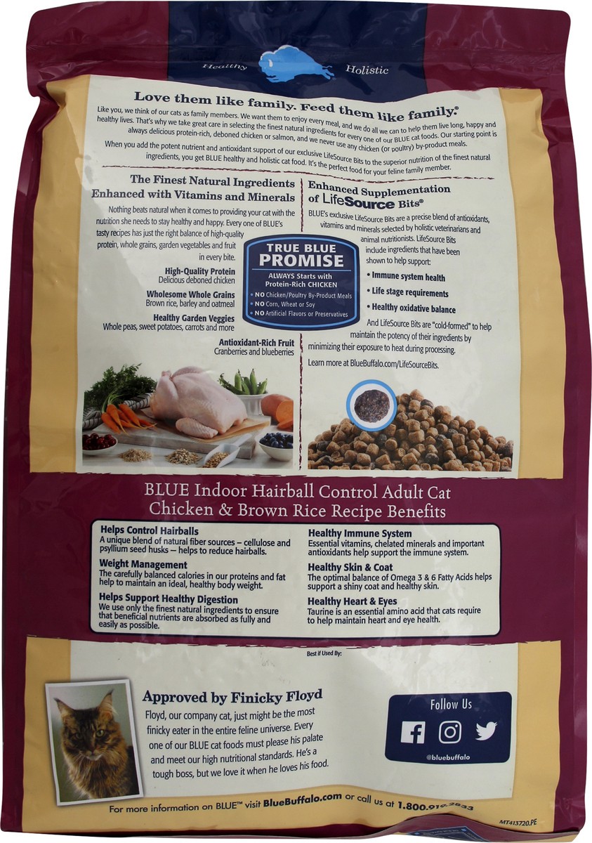 slide 4 of 11, Blue Buffalo Cat Food 10 lb, 10 lb