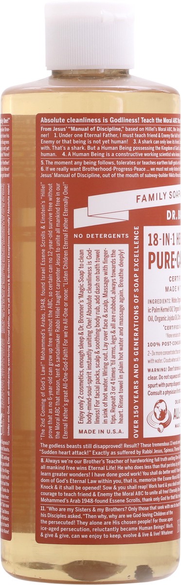 slide 5 of 11, Dr. Bronner's 18-in-1 Hemp Eucalyptus Pure-Castile Soap 16 fl oz, 16 fl oz