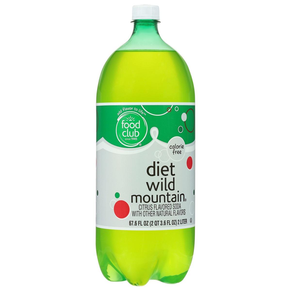 slide 6 of 13, Food Club Diet Wild Mountain Soda- 2 liter, 2 liter