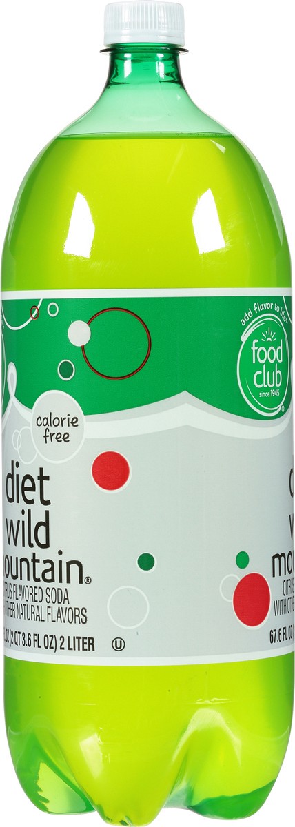 slide 12 of 13, Food Club Diet Wild Mountain Soda- 2 liter, 2 liter