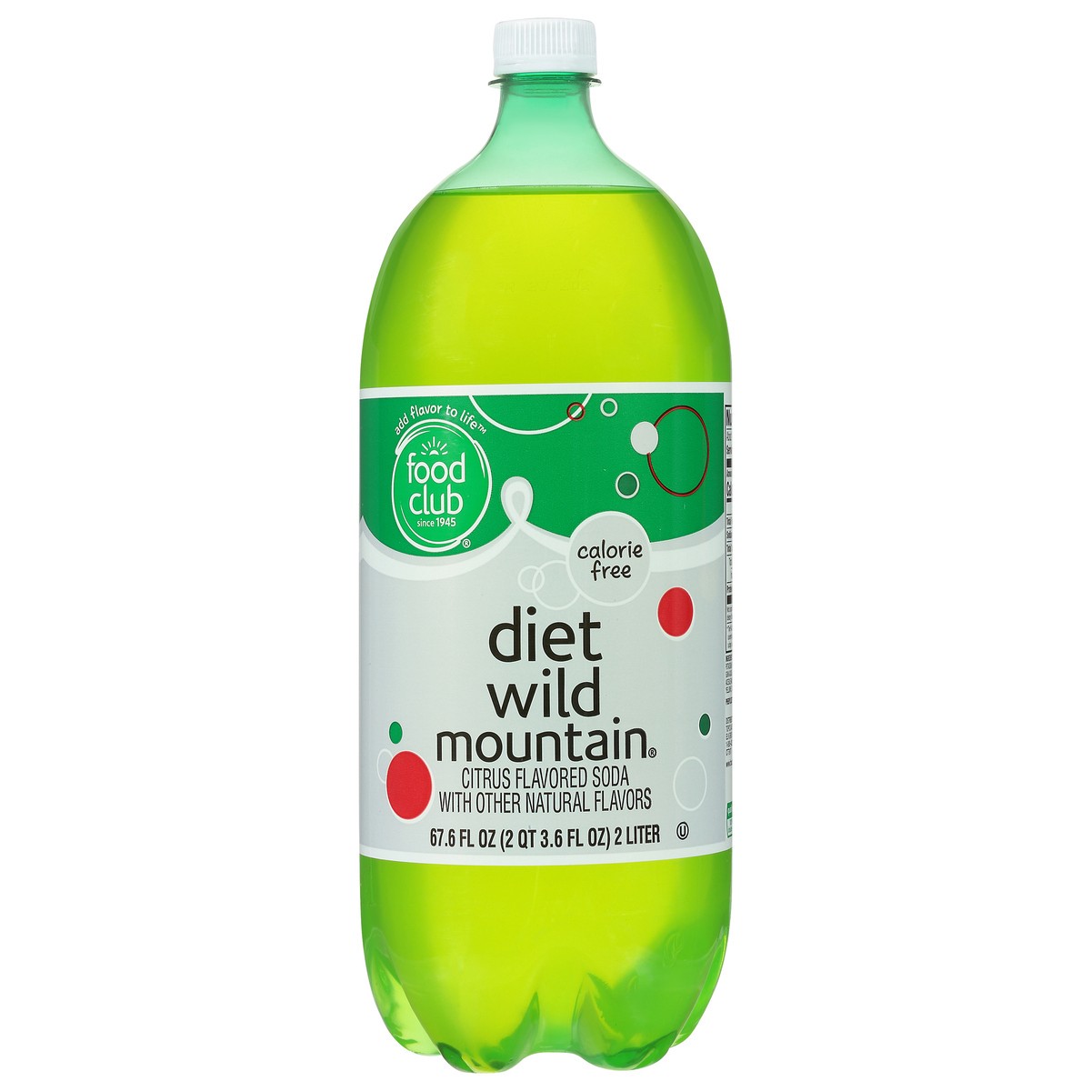 slide 11 of 13, Food Club Diet Wild Mountain Soda- 2 liter, 2 liter
