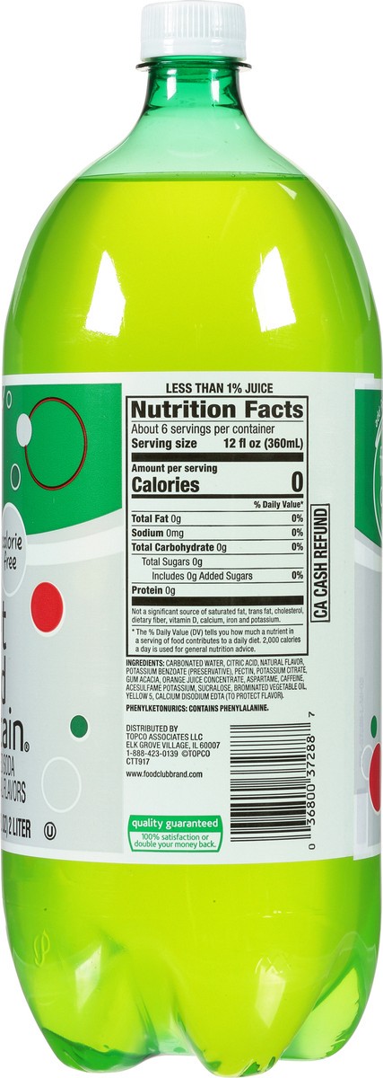 slide 7 of 13, Food Club Diet Wild Mountain Soda- 2 liter, 2 liter