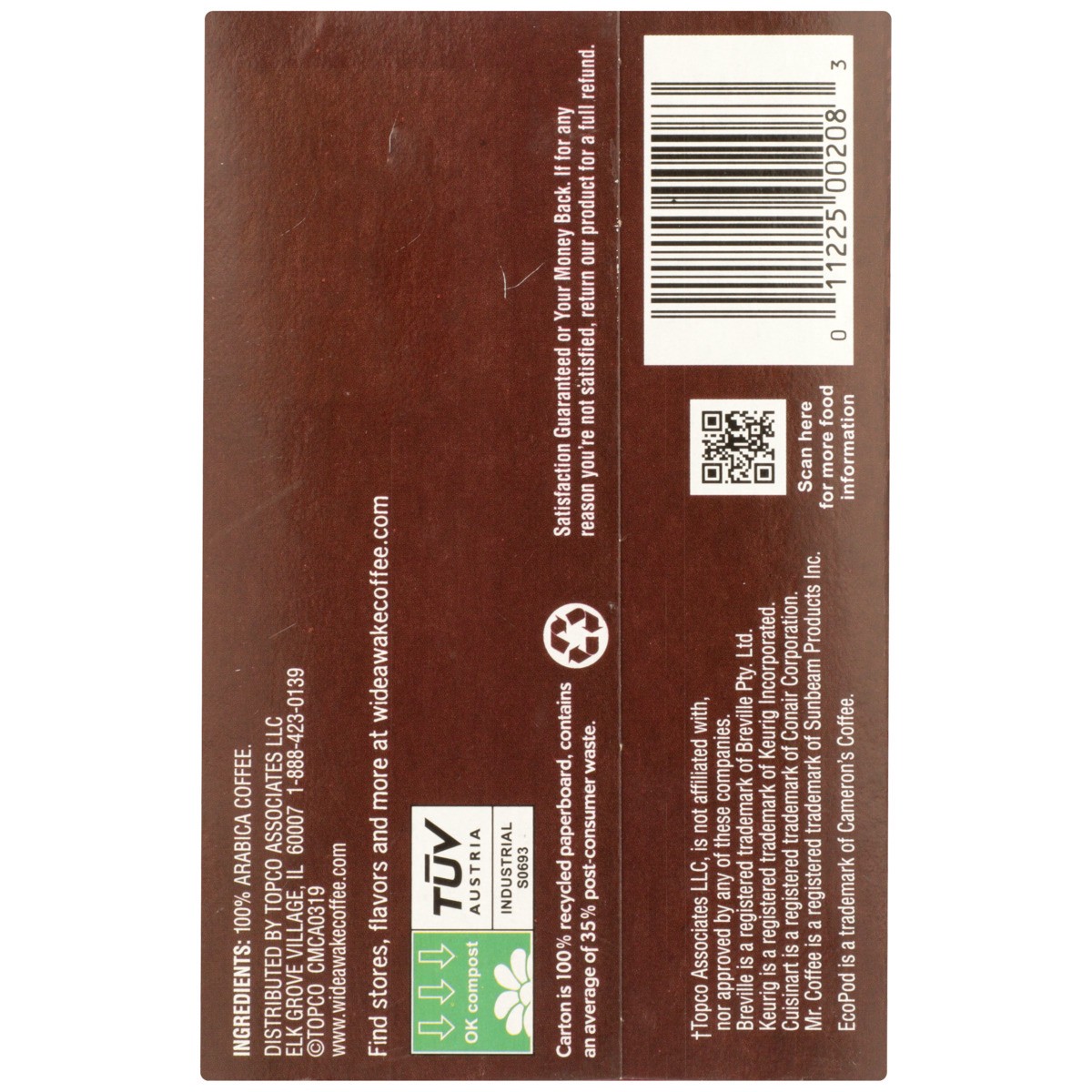 slide 2 of 8, Wide Awake Coffee Co. Single Serve Pods Mild Breakfast Blend Coffee - 10 ct, 10 ct