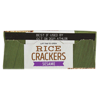 slide 17 of 29, Meijer Sesame Rice Crackers, 3.5 oz