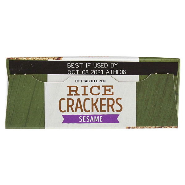 slide 26 of 29, Meijer Sesame Rice Crackers, 3.5 oz