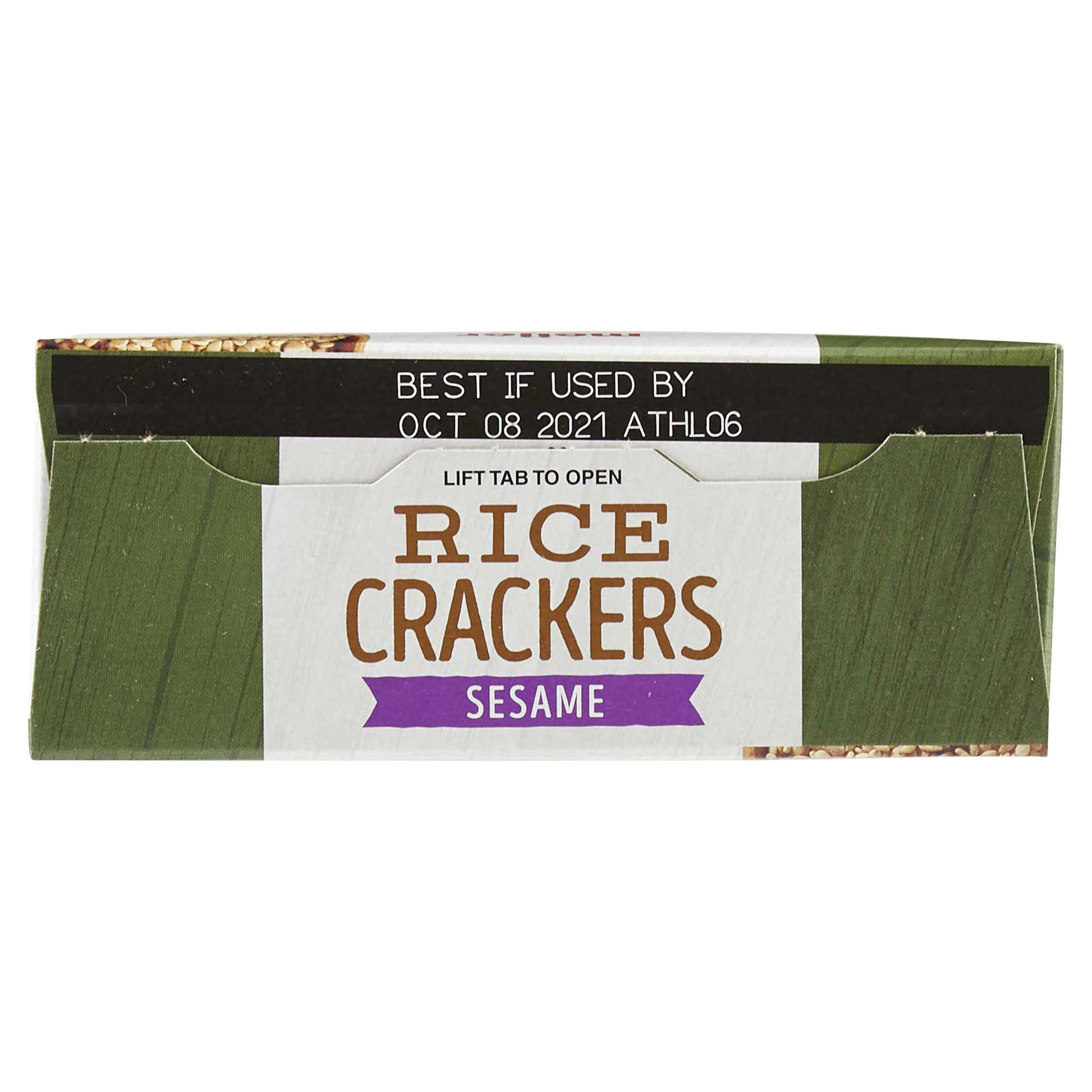 slide 3 of 29, Meijer Sesame Rice Crackers, 3.5 oz