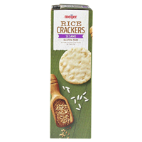 slide 8 of 29, Meijer Sesame Rice Crackers, 3.5 oz