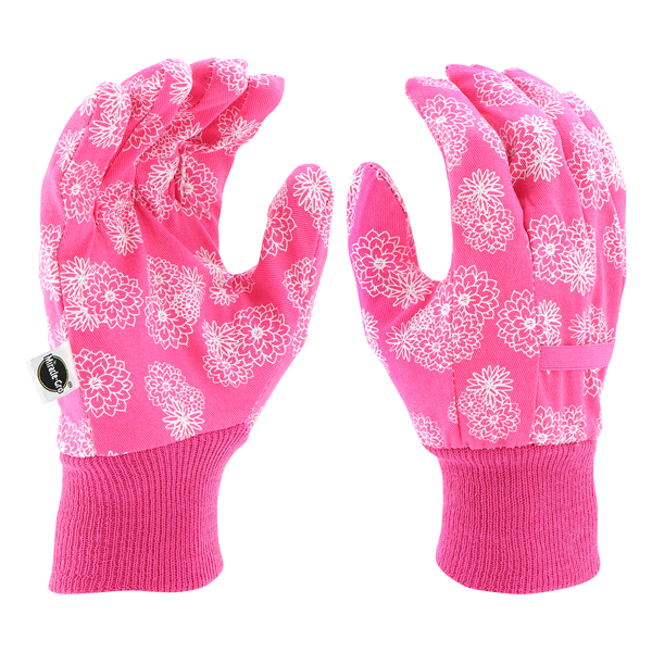 slide 1 of 1, Miracle-Gro Knit Wrist Canvas Glove, 1 ct