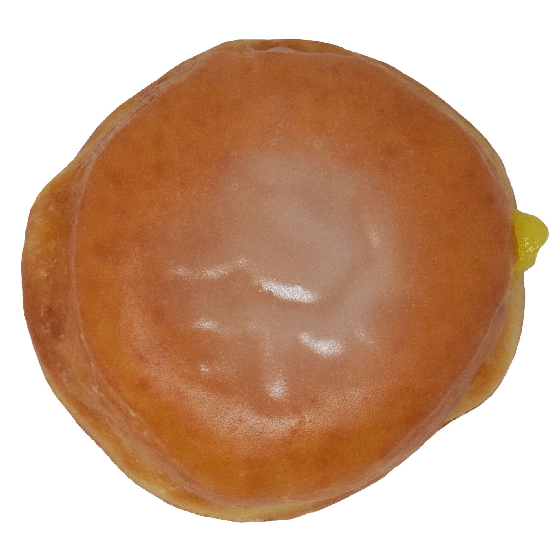 slide 1 of 1, H-E-B Lemon Filled Glazed Bismark, 1 ct