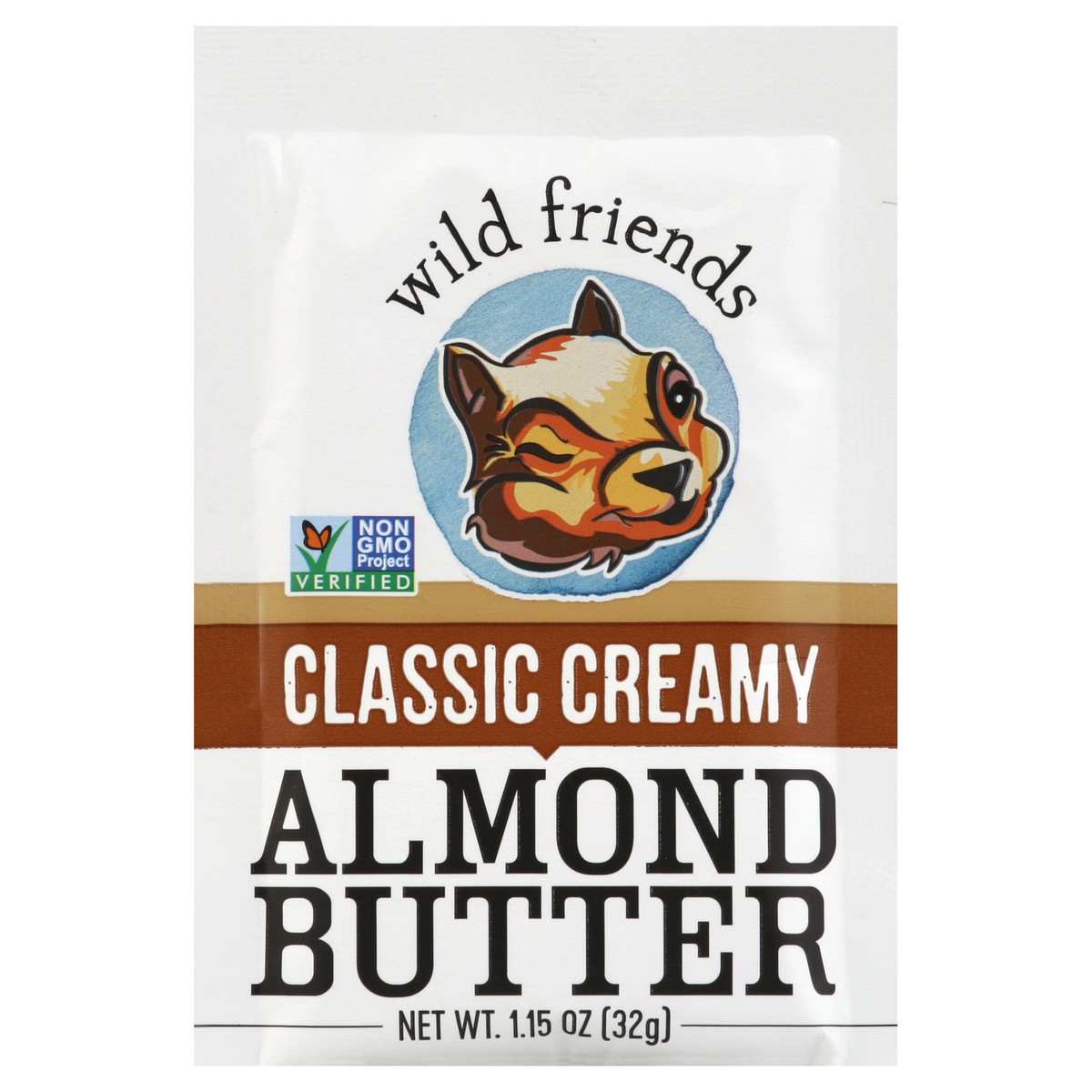 slide 2 of 3, Wild Friends Almond Butter 1.15 oz, 1.15 oz