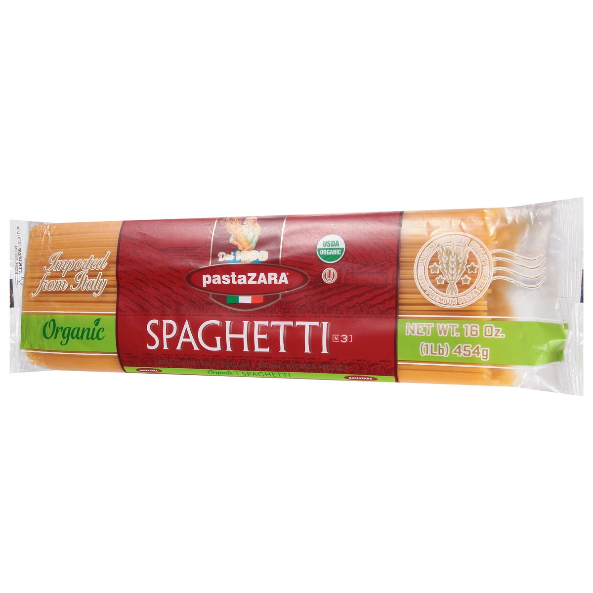slide 11 of 14, pastaZARA No. 3 Organic Spaghetti - 16 oz, 1 lb