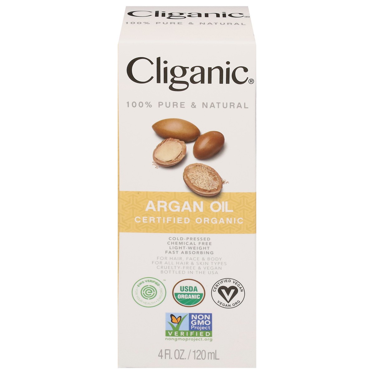 slide 8 of 12, Cliganic Agran Oil 4 fl oz, 4 fl oz