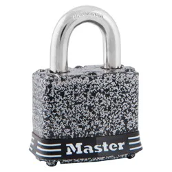 Master Lock Rust-Oleum Certified Laminated Steel Padlock 380D, 1-9/16 inch wide