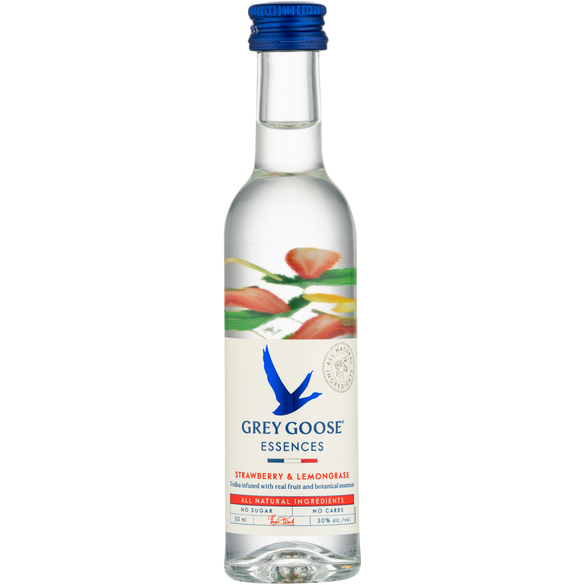 slide 2 of 5, Grey Goose Essences Strawberry And Lemongrass, 50 ml