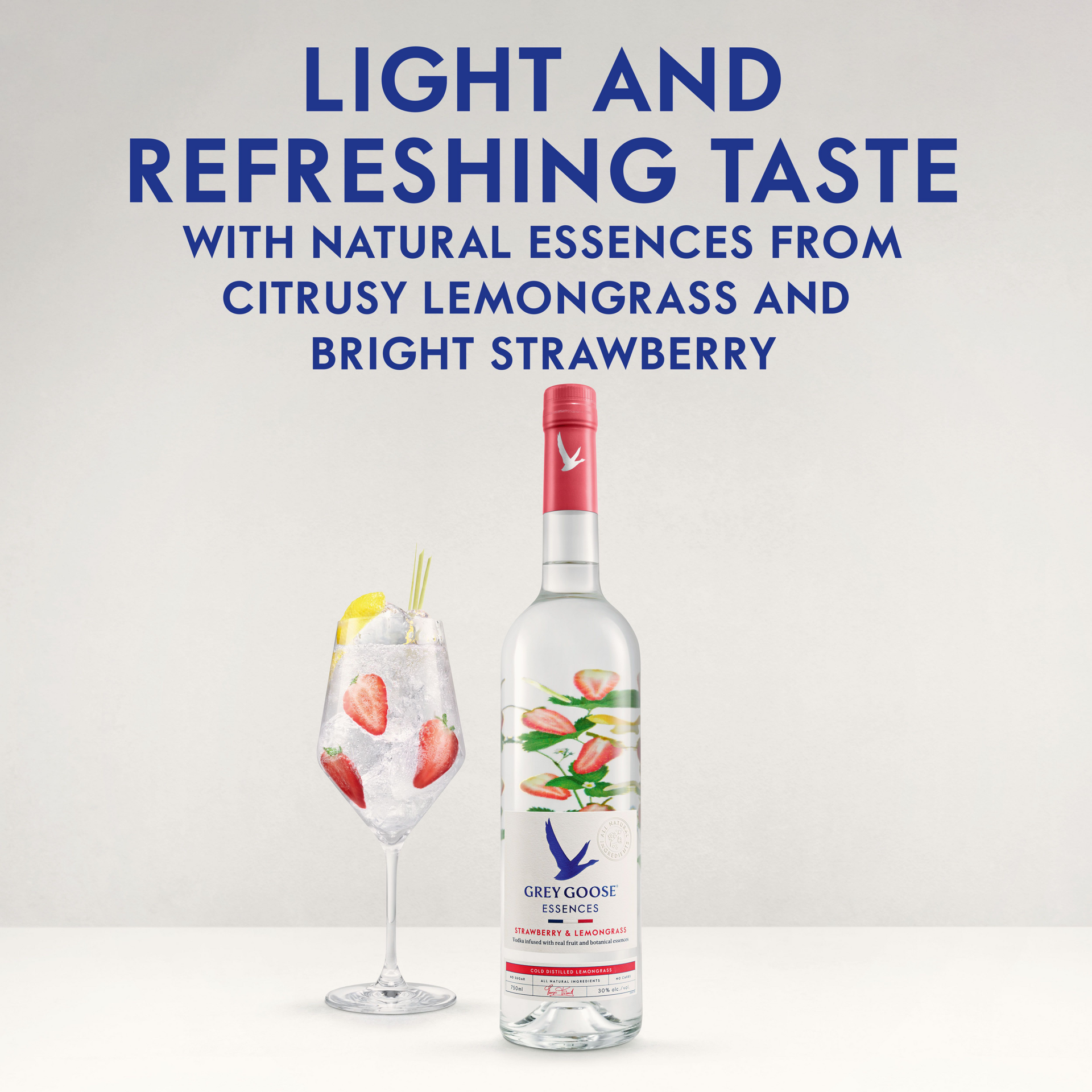 slide 5 of 5, Grey Goose Essences Strawberry And Lemongrass, 50 ml
