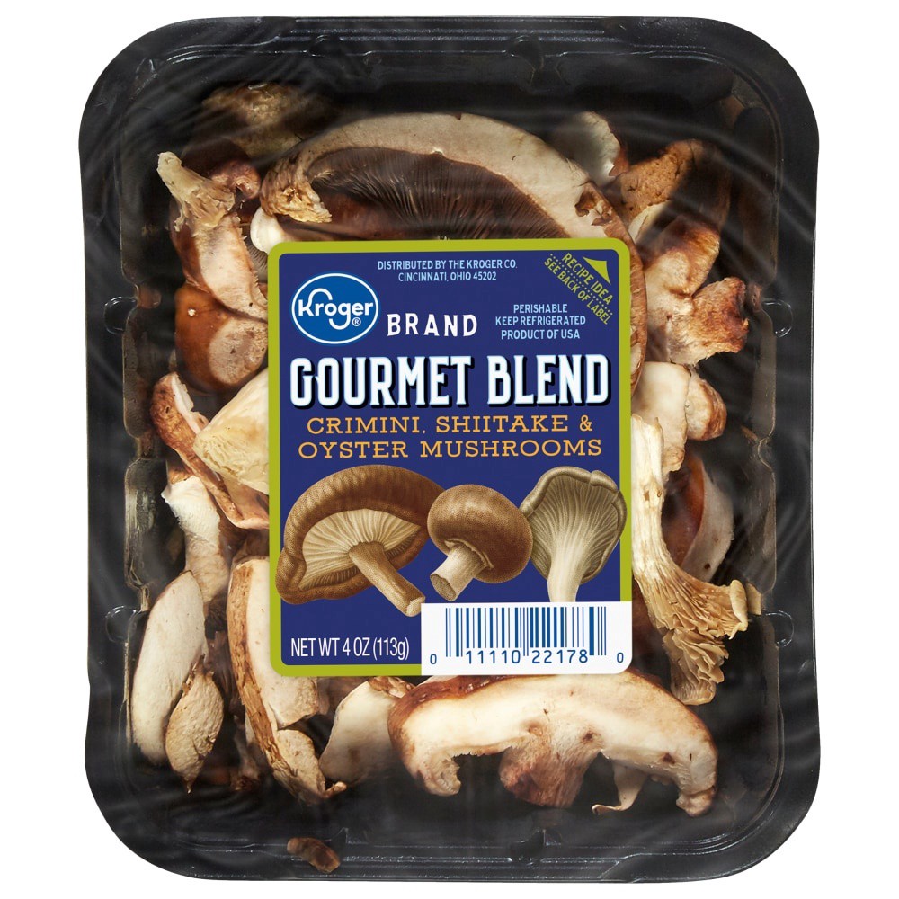 slide 1 of 2, Private Selection Gourmet Blend Mushrooms, 4 oz