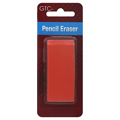 slide 1 of 1, GTC Pink Pencil Eraser, 1 ct