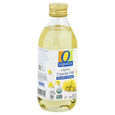 slide 1 of 1, O Organics Organic Canola Oil Expeller Pressed Bottle, 16.9 fl oz
