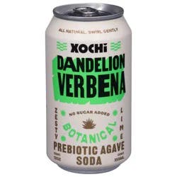 Xochi Prebiotic Agave Dandelion Verbena Soda 12 oz