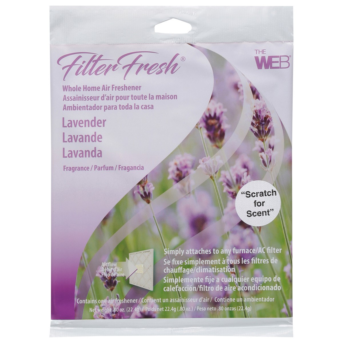 slide 1 of 11, Filter Fresh The Web Whole Home Lavender Air Freshener 0.80 oz, 0.8 oz