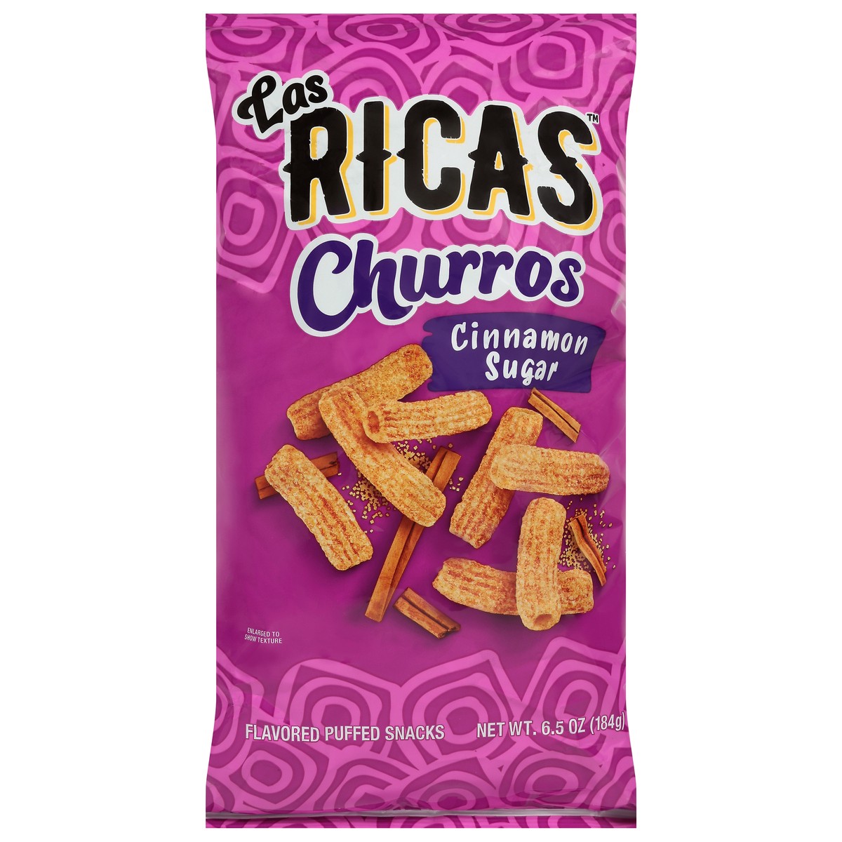 slide 1 of 14, Las Ricas Churros Cinnamon Sugar Snacks 6.5 oz, 6.5 oz