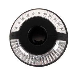 HD Designs Outdoors LED Umbrella Light - Black