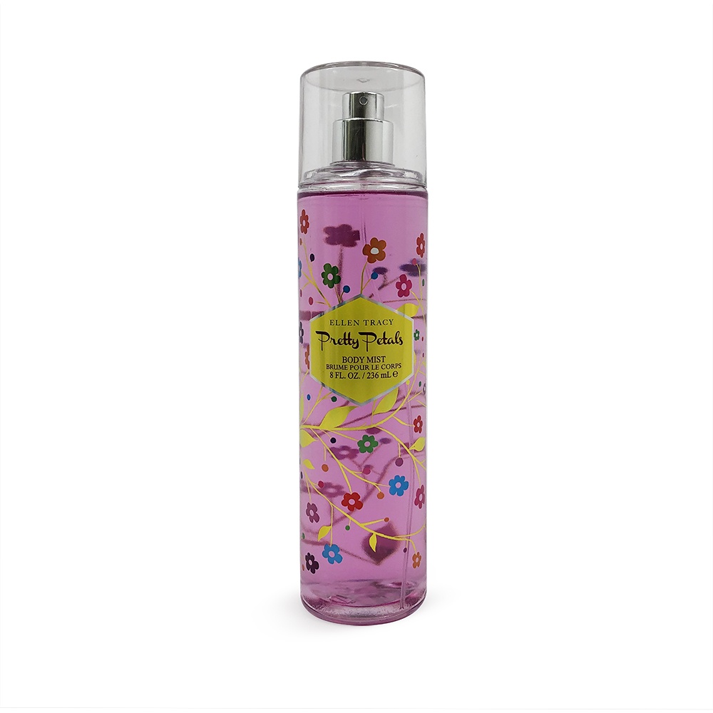 slide 1 of 1, Ellen Tracy Body Mist, Pretty Petals, 8 oz