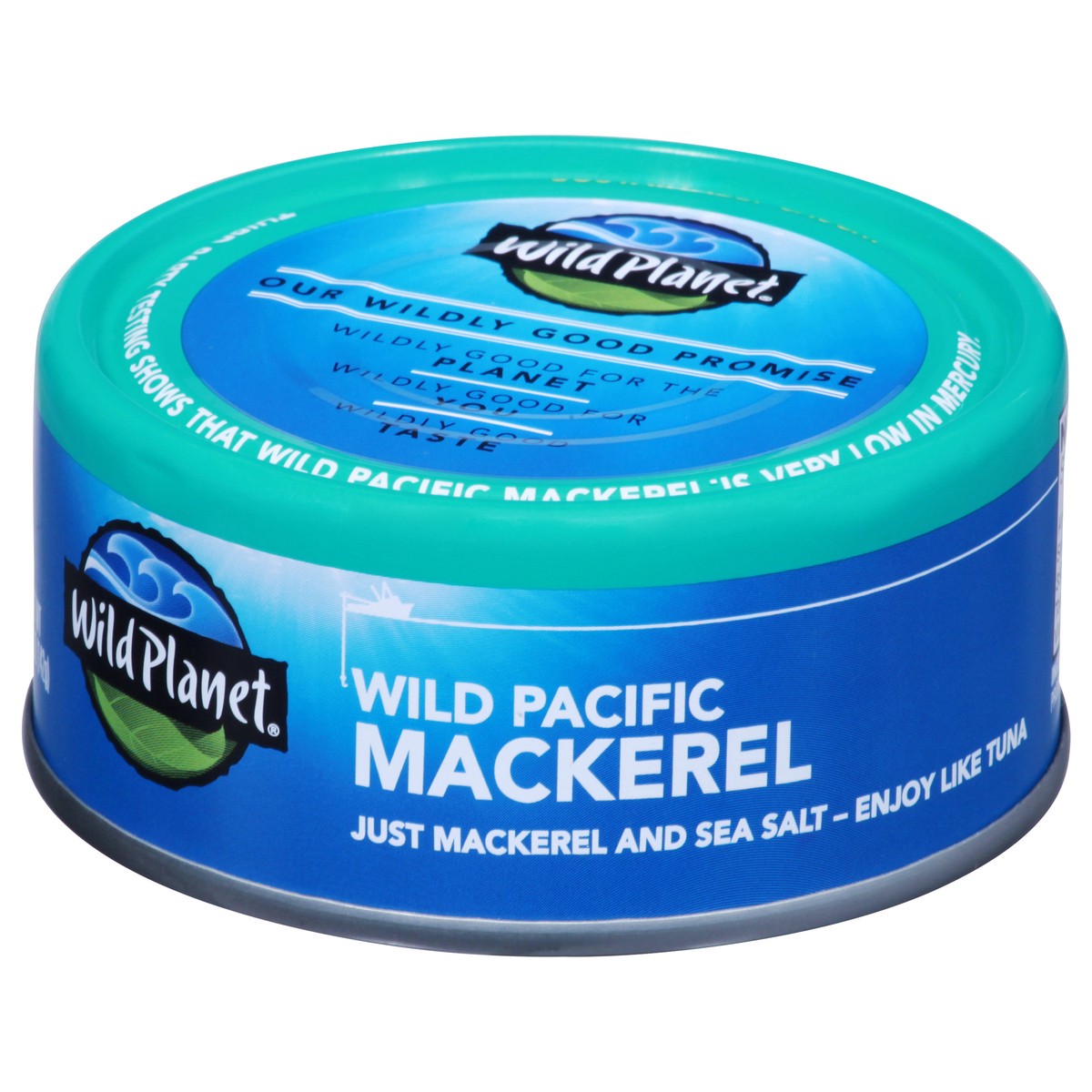 slide 3 of 9, Wild Planet Wild Pacific Mackerel, 5 oz