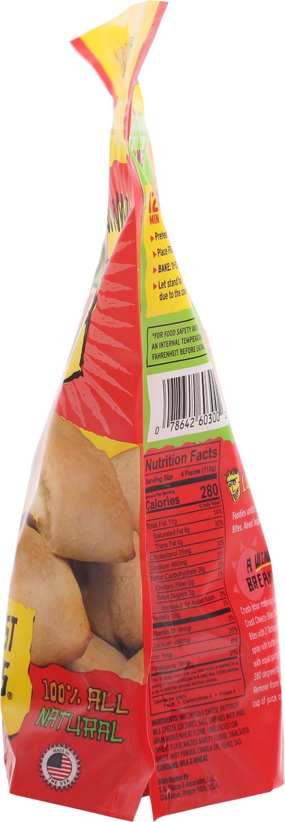 slide 11 of 13, Wild Mike's Stuffed Crust Cheezy Bites 18 oz Bag, 18 oz