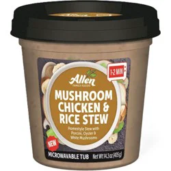 Allen Family Foods Mushroom Chicken & Rice Stew