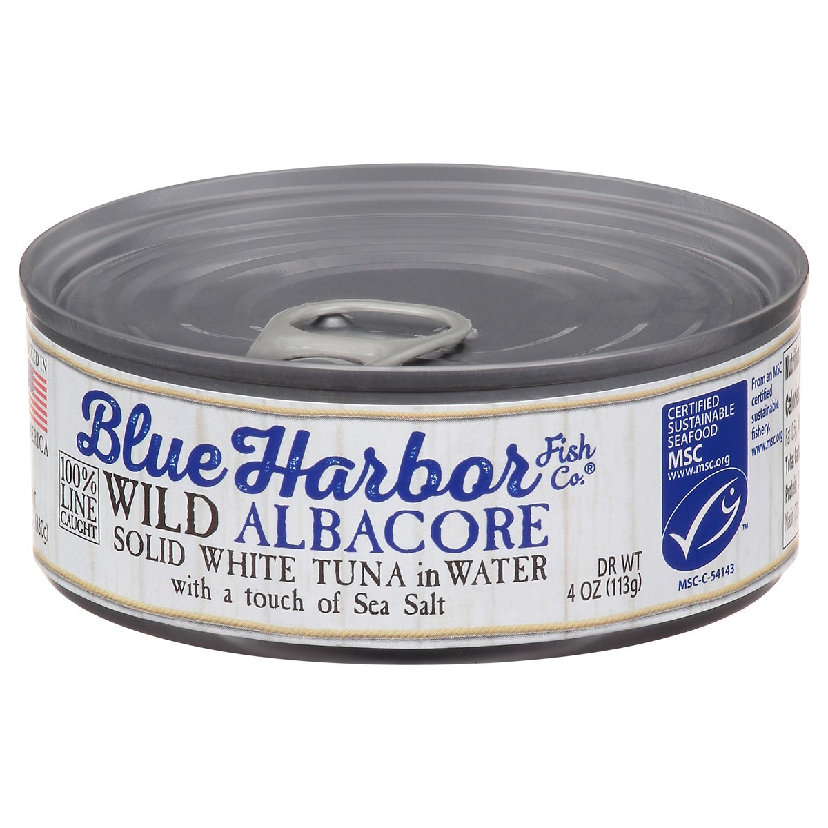 slide 9 of 9, Blue Harbor Fish Co. Solid White In Water w/Salt (drained, 4.6 oz