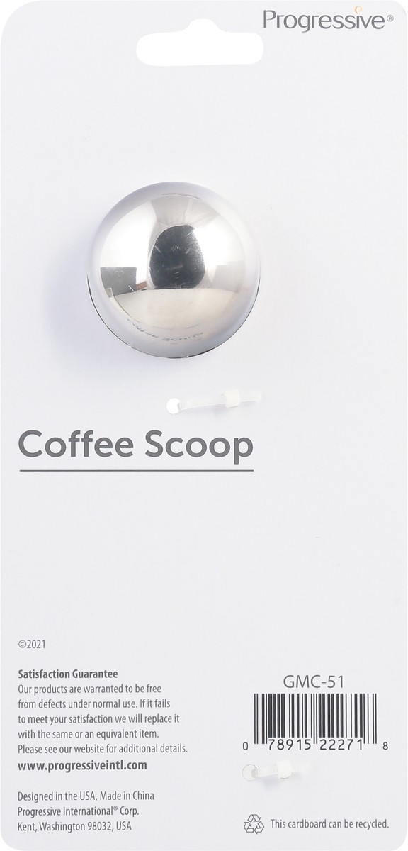 slide 7 of 9, Progressive S/S Coffee Scoop, 1 ct