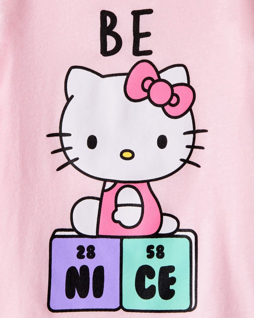 slide 2 of 2, Carter's Toddler Hello Kitty "Be Nice" Short-Sleeve Graphic Tee - Pink Pink 2T, 1 ct