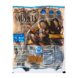 Frozen Whole Mussels