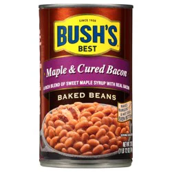 Bush's Best Maple & Cured Bacon Baked Beans 28 oz