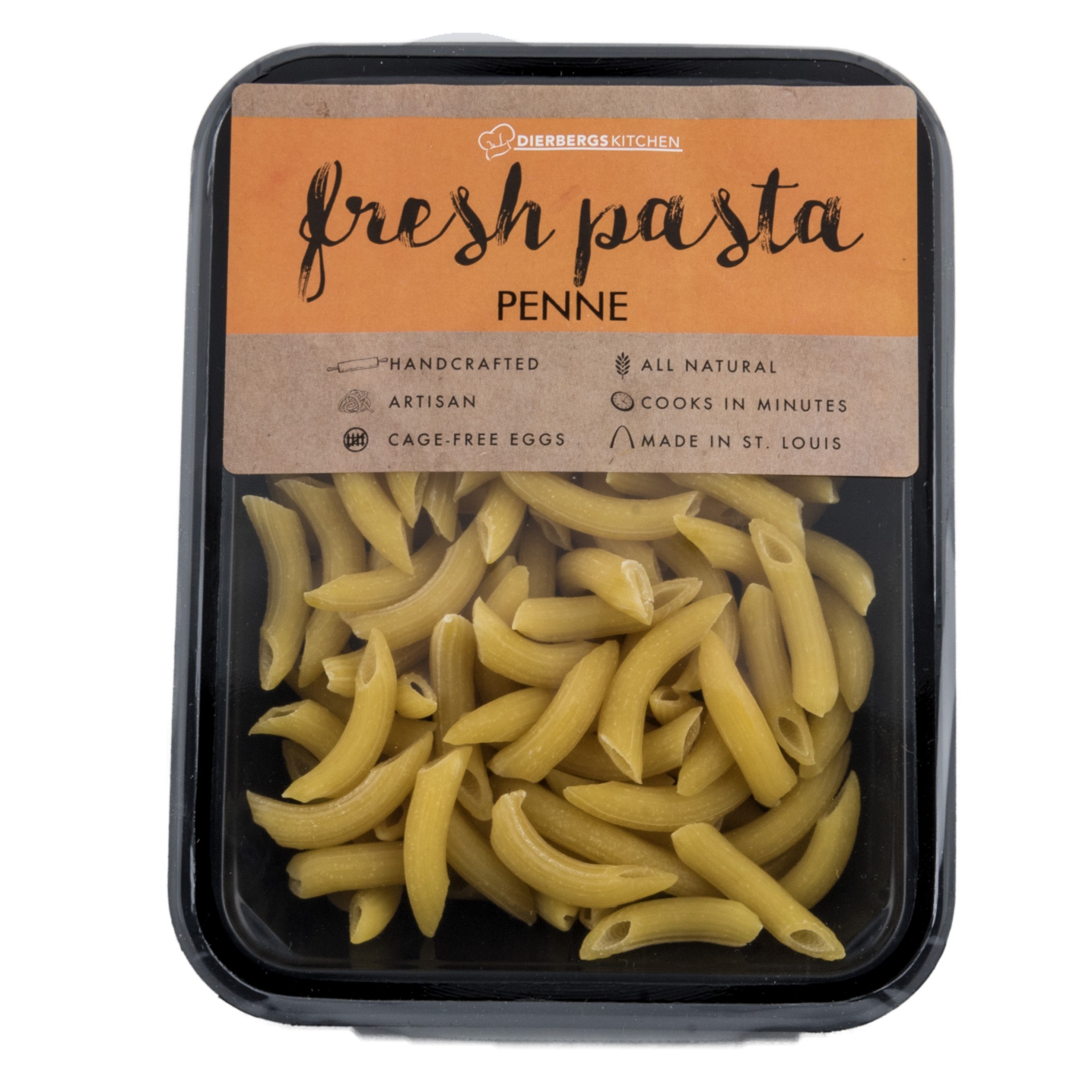 slide 1 of 1, Dierbergs Kitchen Fresh Penne Pasta, 9 oz