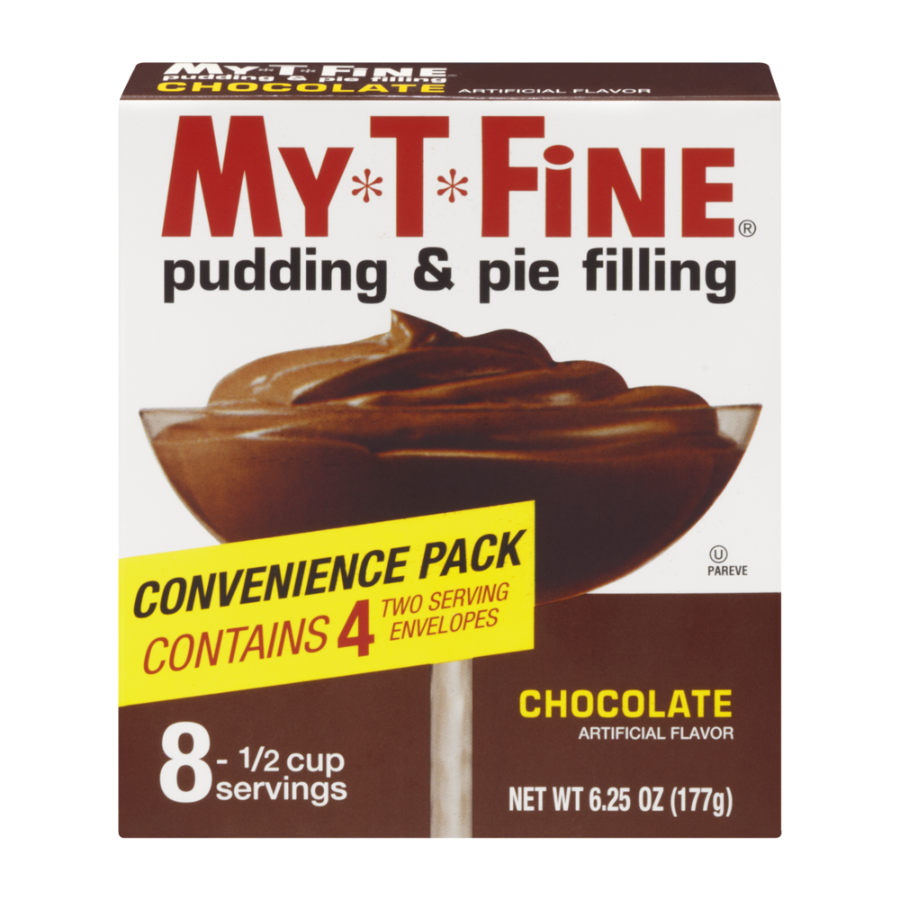 slide 1 of 1, My-T-Fine Pudding & Pie Filling Chocolate, 6.25 oz