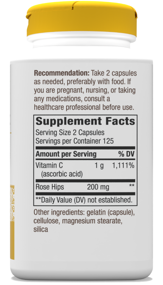 slide 3 of 4, Nature's Way Vitamin C with Rose Hips, 250 ct