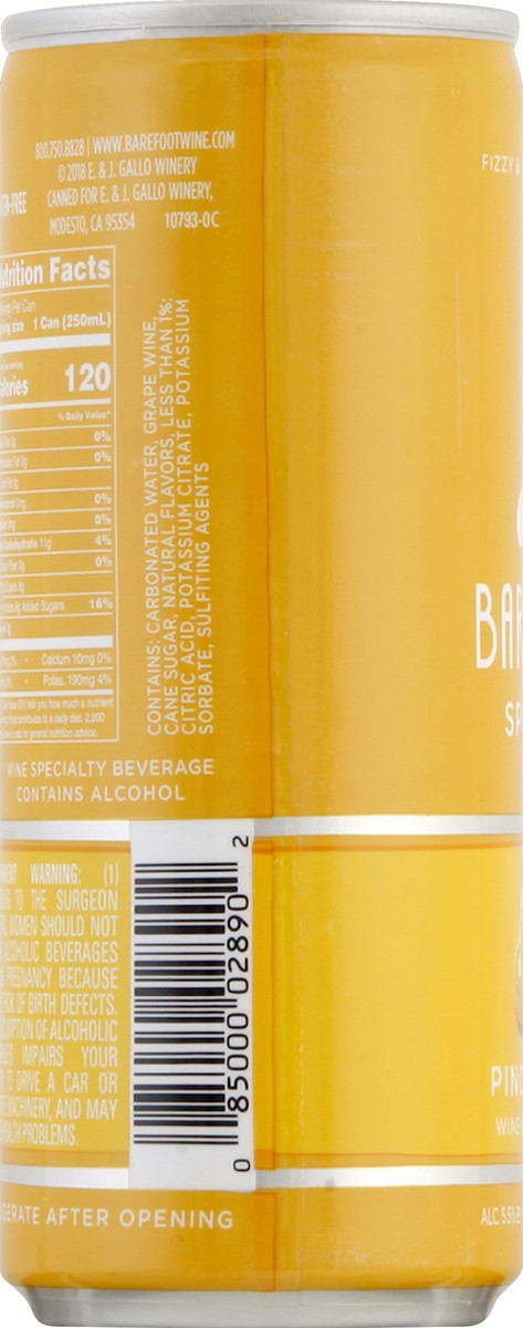 slide 5 of 7, Barefoot Spritzer 8.4 oz, 250 ml