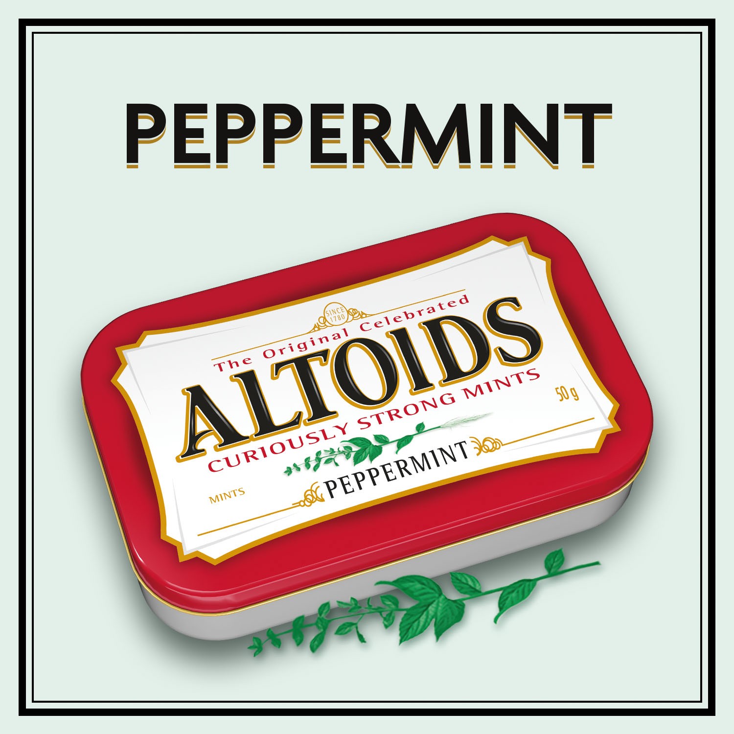 slide 4 of 5, ALTOIDS Peppermint Bulk Size Breath Mints Hard Candy Bulk, 1.76oz/12ct, 21.12 oz