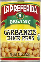 La Preferida Organic Carbanzos Chick Peas